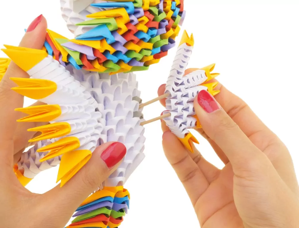 Origami 3D. Jednorożec - tantis.pl