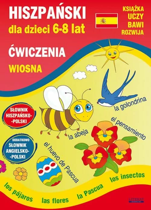 Hiszpański dla dzieci 6-8 lat. Wiosna - tantis.pl