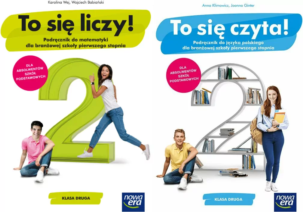 Pakiet: To się liczy! 2. Podręcznik do matematyki / To się czyta! 2. Podręcznik do języka polskiego dla branżowej szkoły pierwszego stopnia. Klasa druga - tantis.pl