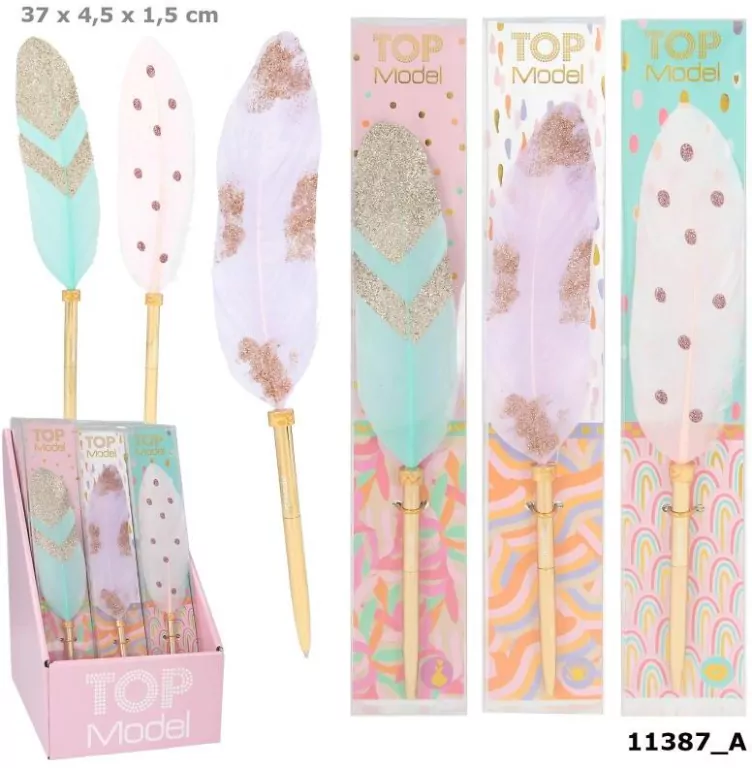 Długopis pióro Top Model mix kolorów - tantis.pl