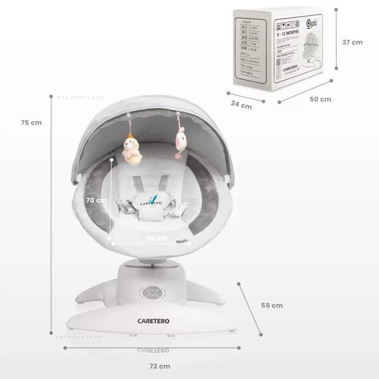 Caretero Bujaczek Opti różowy - tantis.pl