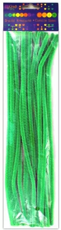 Druciki kreatywne zielone 30cm - tantis.pl