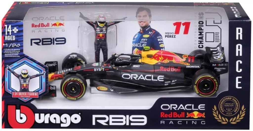 Race (Formula) W/Driver Figure - Oracle Red Bull - tantis.pl