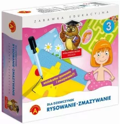 Rysowanie-zmazywanie. Dla dziewczynek