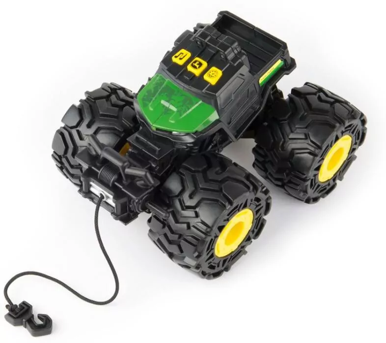 Tomy. John Deere traktor Monster Treads św/dźw - tantis.pl