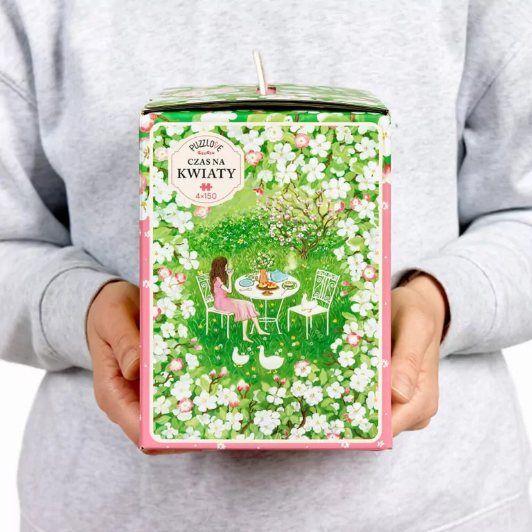 CzuCzu. Puzzlove. Czas na kwiaty - tantis.pl