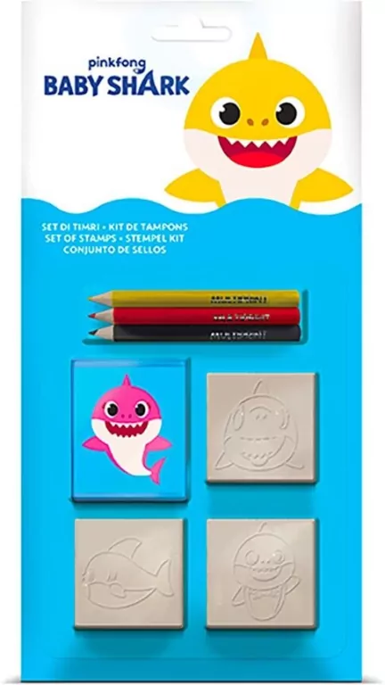 Baby Shark - pieczątki - tantis.pl
