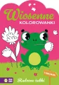 Wiosenne kolorowanki. Radosne żabki - tantis.pl