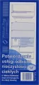Potwierdzenie usługi odbioru...S-105-8 - tantis.pl