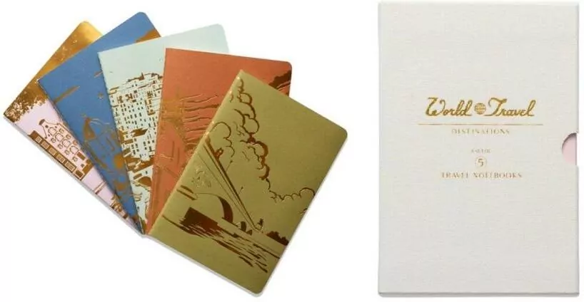 Notebook Travel. 5 sztuk - tantis.pl
