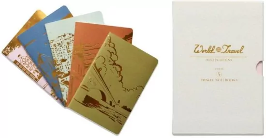 Notebook Travel. 5 sztuk