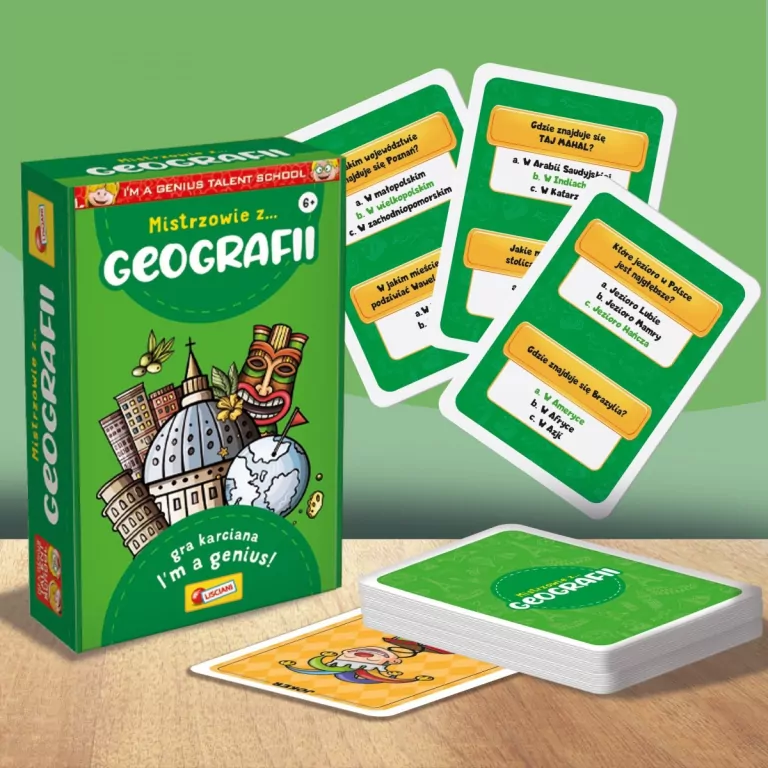 Mistrzowie z geografii. I'm a genius - tantis.pl