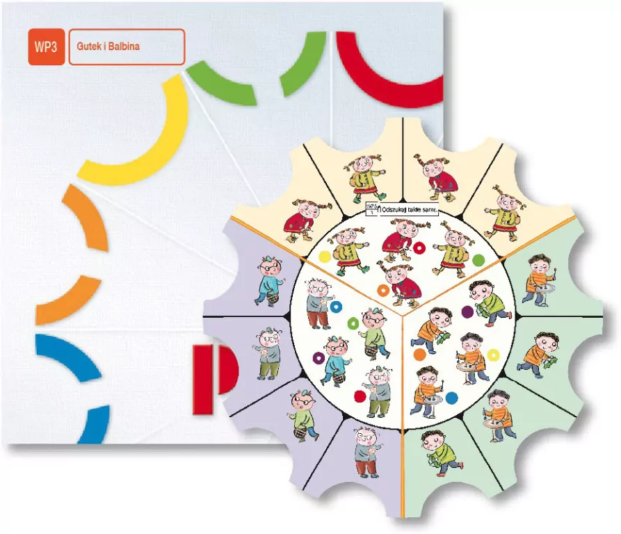 Paleta WP3 dla przedszkolaków. Tarcze ćwiczeń - tantis.pl
