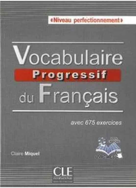 Vocabulaire progressif du français Niveau perfectionnement  książka + płyta CD audio - tantis.pl