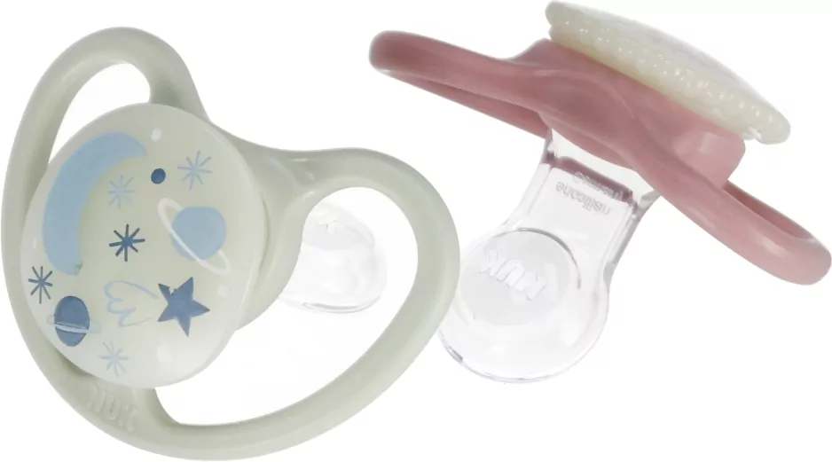 NUK. Space Night. Smoczek. 18-36 miesięcy. Owca i kosmos - tantis.pl