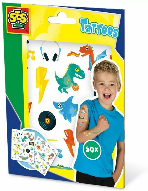 Kreatywna zabawa. Tatuaże dla dzieci - tantis.pl