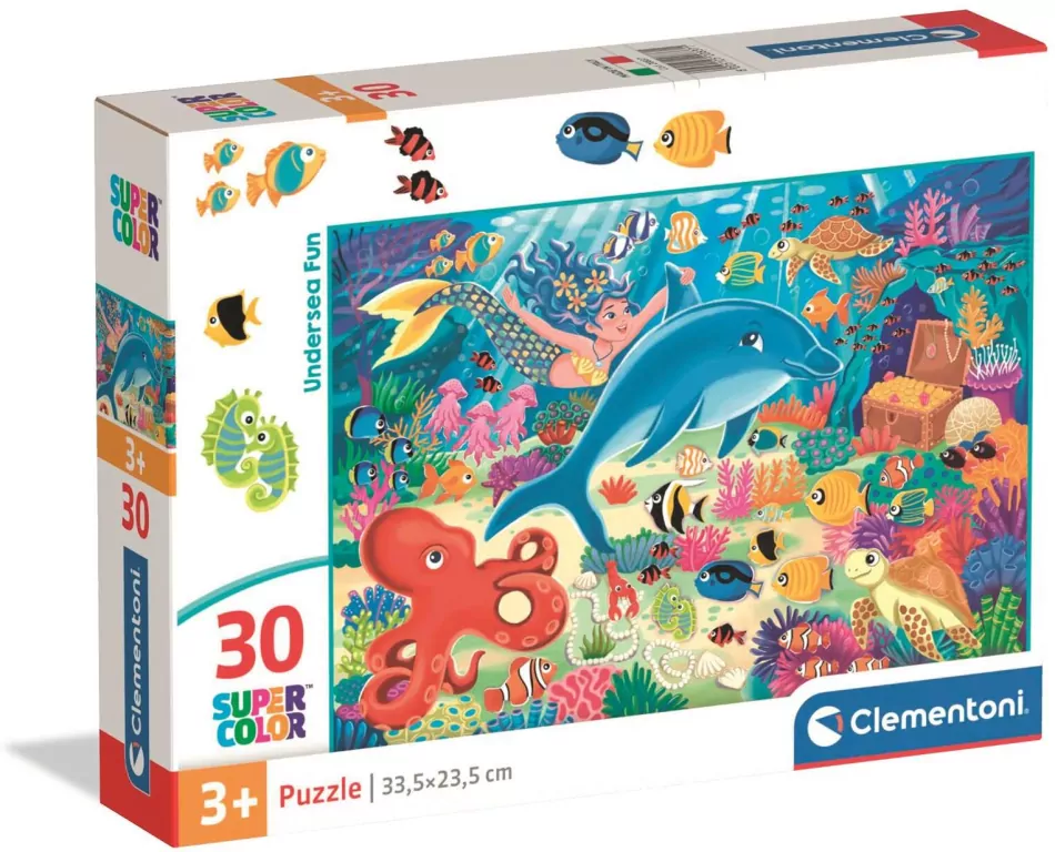 Puzzle 30 Super Color. Undersea Fun - tantis.pl