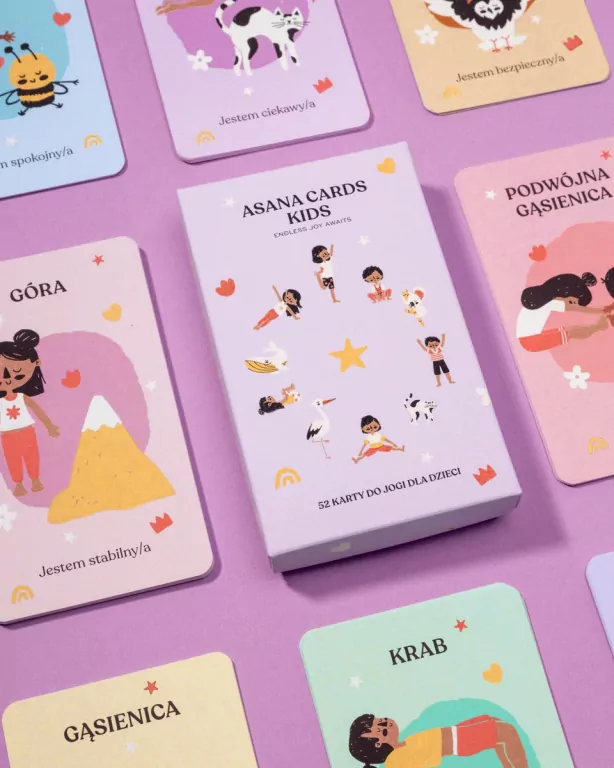 Asana Cards Kids. Joga dla dzieci - tantis.pl