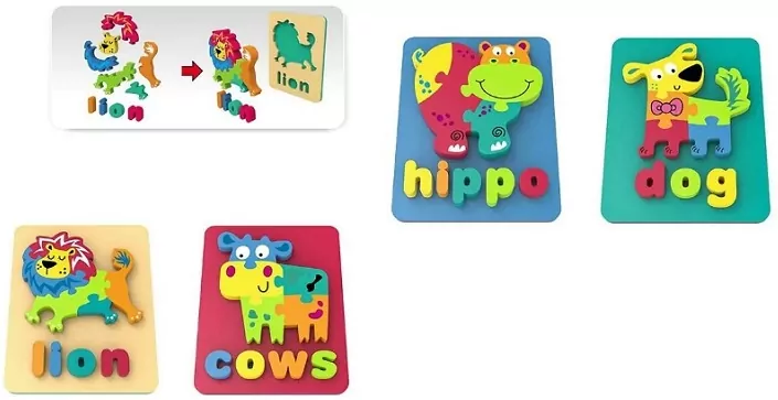 Puzzle piankowe, mix - tantis.pl