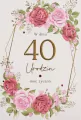 Karnet Urodziny 40 - tantis.pl