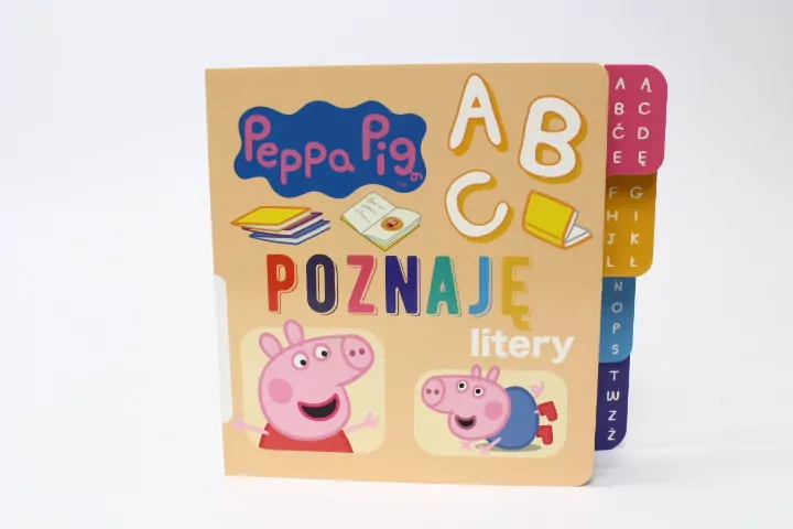 Peppa Pig. Poznaję... cz. 6 Litery - tantis.pl