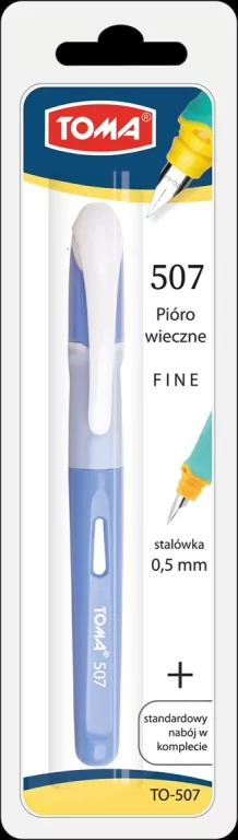 Pióro wieczne Fine pastel niebieski TOMA - tantis.pl