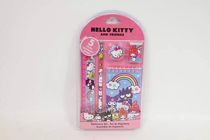 Zestaw piśmienniczy Hello Kitty 5 elementów HK50191 - tantis.pl