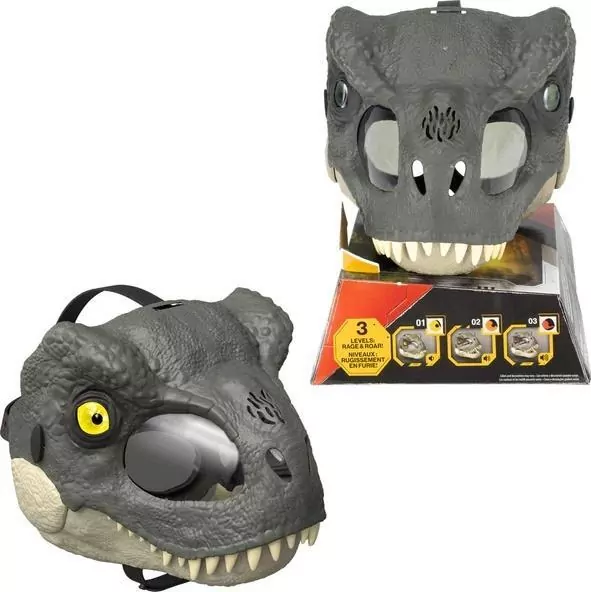 Jurassic World Rebirth T-Rex Rage N Roar Maska - tantis.pl