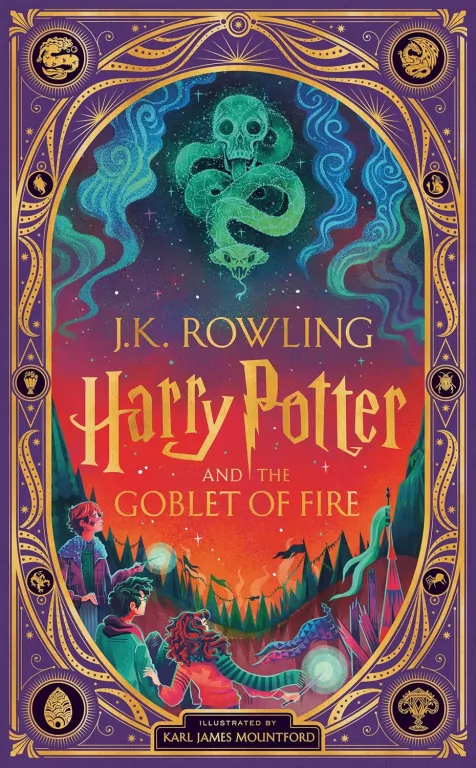Harry Potter and the Goblet of Fire (Interactive Illustrated Edition) wer. angielska - tantis.pl