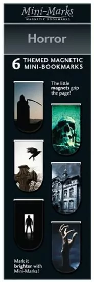 Zakładki magnetyczne. Horror 6 szt. - tantis.pl