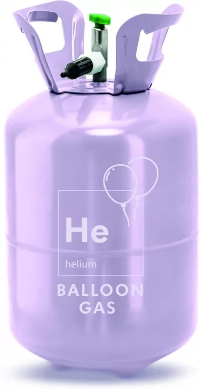 Butla z helem fiolet maks. 30 balonów - tantis.pl