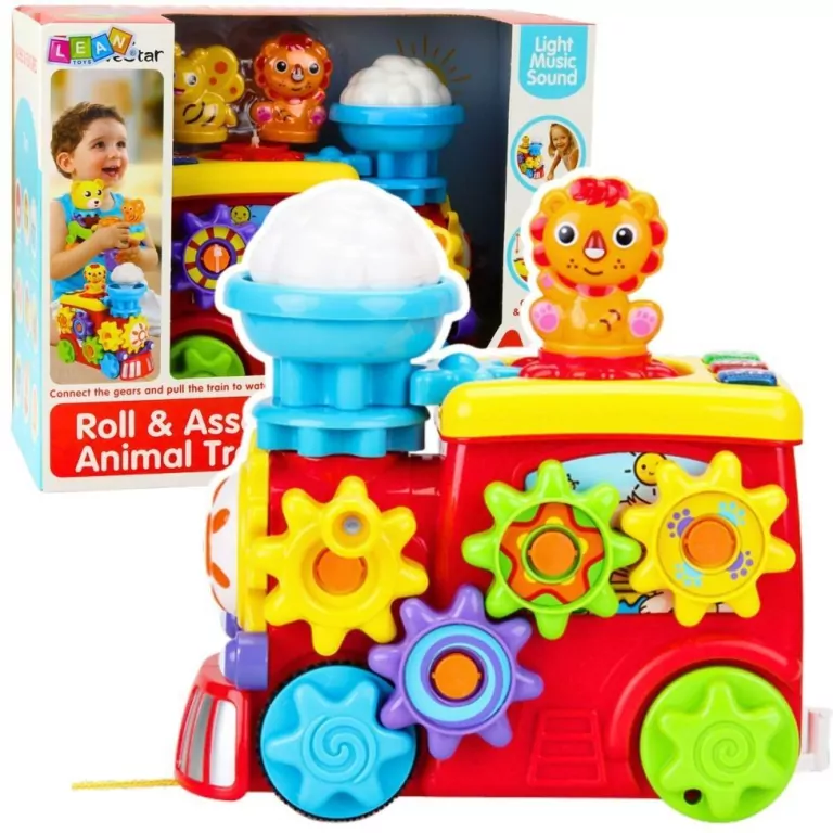 Lokomotywa interaktywna dla malucha - tantis.pl