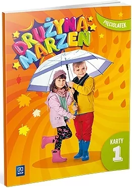 Drużyna marzeń Pięciolatek. Karty pracy. Część 1 - tantis.pl