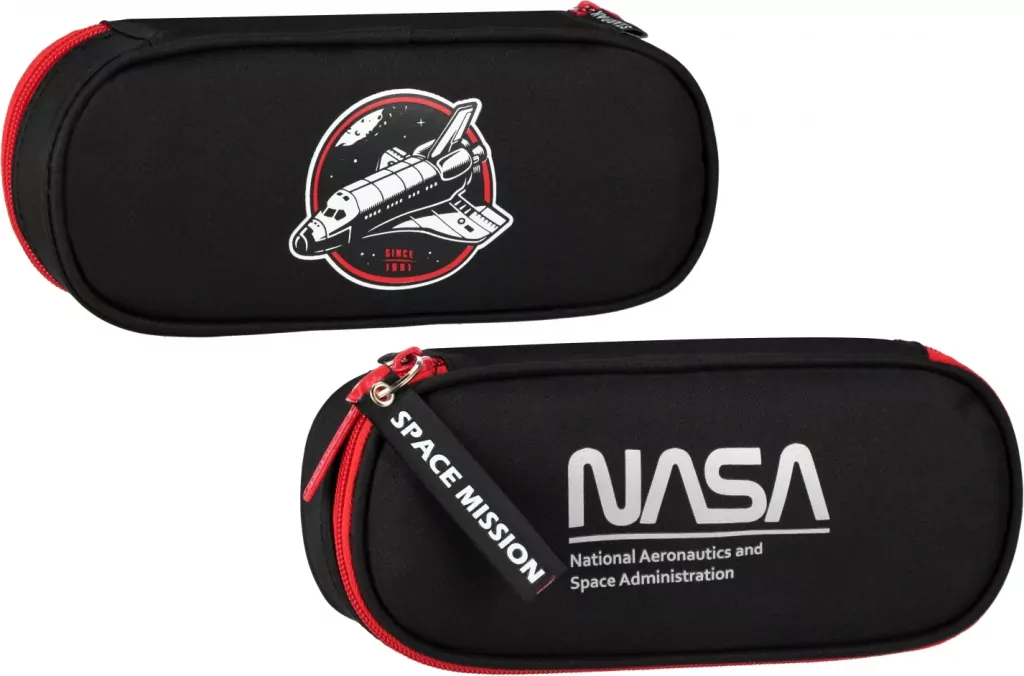 Piórnik saszetka 1zamek Nasa - tantis.pl