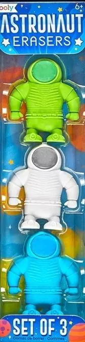 Gumki do ścierania Astronauci 3 sztuki - tantis.pl