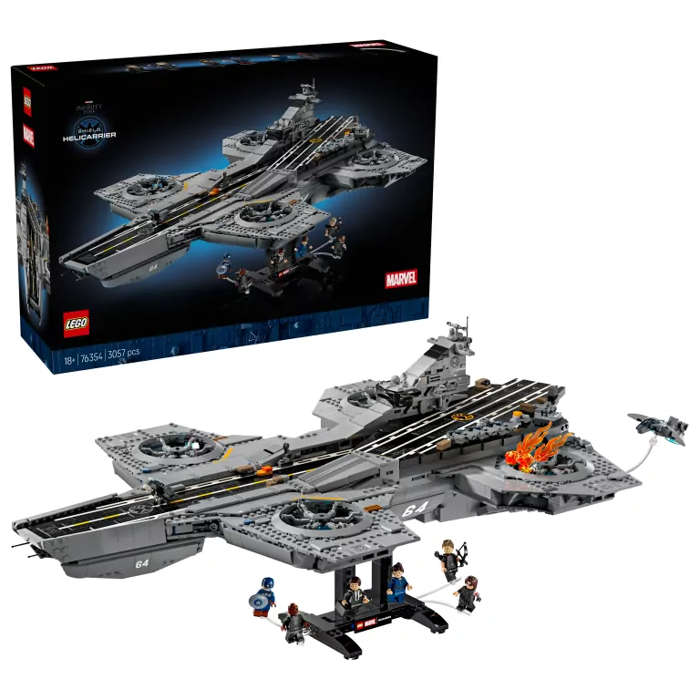 LEGO® Lotniskowiec T.A.R.C.Z.Y. 76354 - tantis.pl