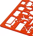 Szablon plastikowy pojazdy - tantis.pl