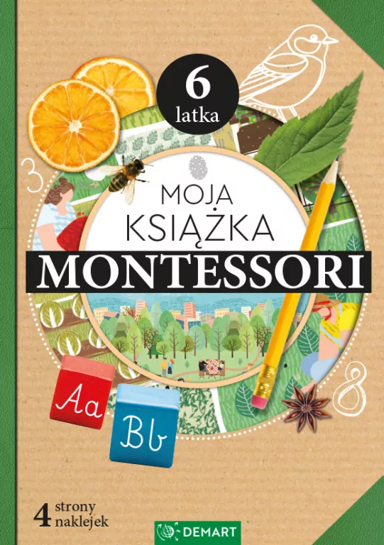 Moja książka Montessori 6-latka - tantis.pl
