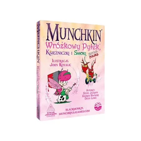 Munchkin - Wróżkowy Pyłek, Księżniczki i Smoki - tantis.pl
