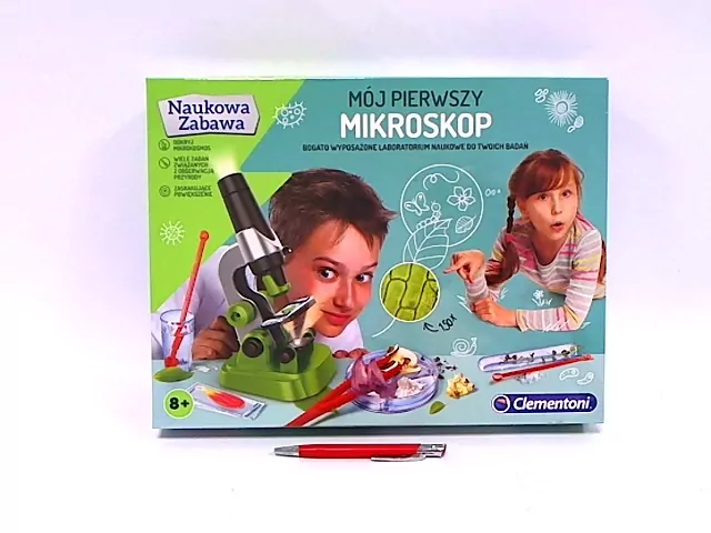 Mój pierwszy mikroskop. Naukowa zabawa. 50071 - tantis.pl