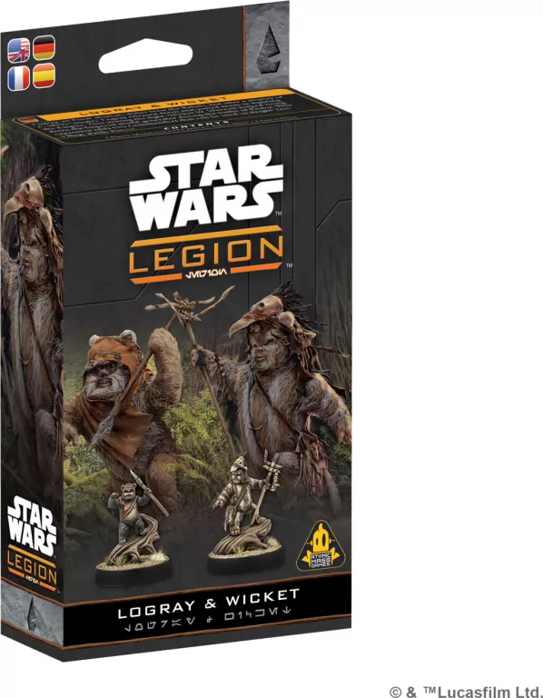 Star Wars Legion 2.0: Logray & Wicket Commander Expansion - tantis.pl