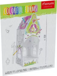 Monumi. Kolorowanka domek L ul. Marchewkowe pole 3