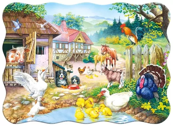 Puzzle 30. Zwierzęta na farmie B-03310 - tantis.pl