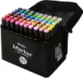 Marker artystyczny dwustronny 60 kolorów M&G - tantis.pl