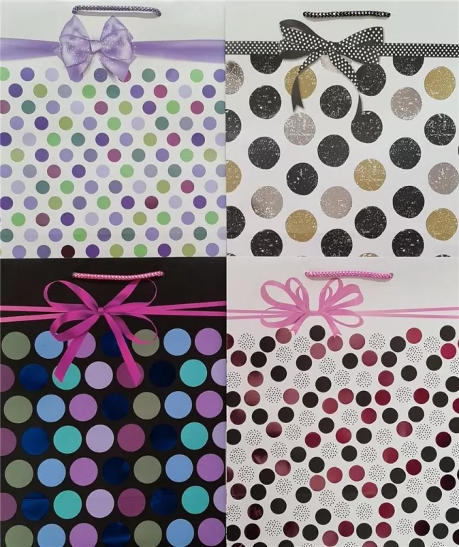 Torebka ozdobna złocona PL-6z średnia zestaw 59 - tantis.pl