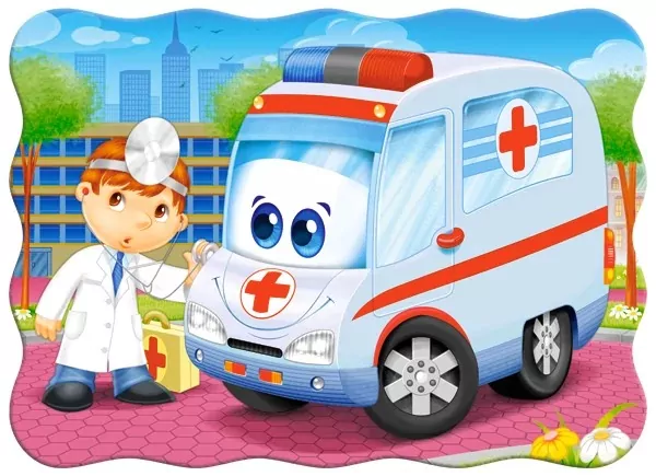 Puzzle 30. Lekarz z pogotowia. Ambulance Doctor B-03471 - tantis.pl