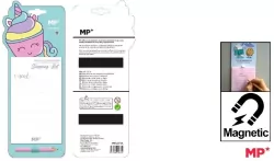 Notes magnetyczny na lodówkę z ołówkiem