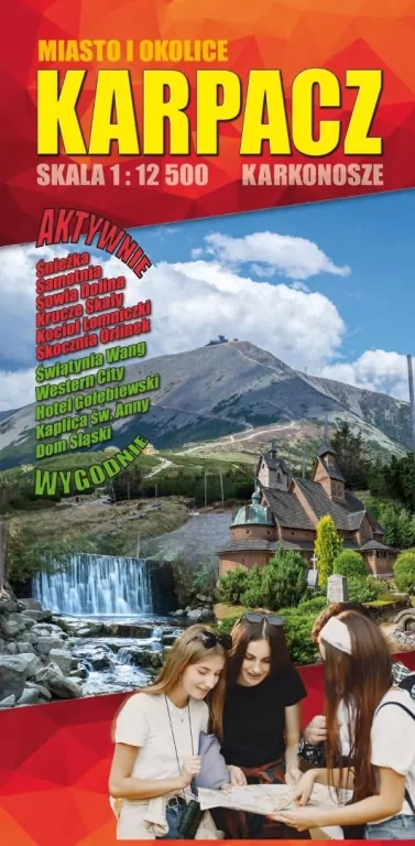 Karpacz. Miasto i okolice - mapa turystyczna - tantis.pl