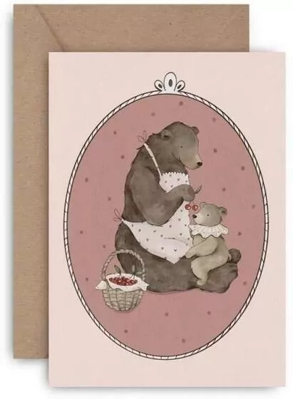 Karnet. Mama. Mommy Bear - tantis.pl