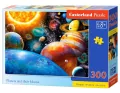 Puzzle 300. Planety i ich księżyce B-030262 - tantis.pl